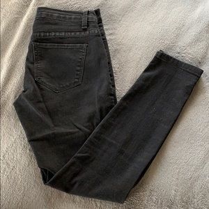 forever 21 stretchy black jeans